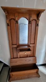 Porte-manteau vintage en chêne, Enlèvement