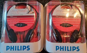 Lot de 2 casques neufs filaires Philips SHP1800/00