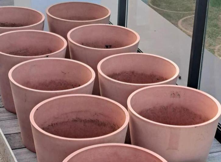 EcoPots de fleurs 20€, Jardin & Terrasse, Bacs à fleurs & Jardinières, Utilisé, Enlèvement