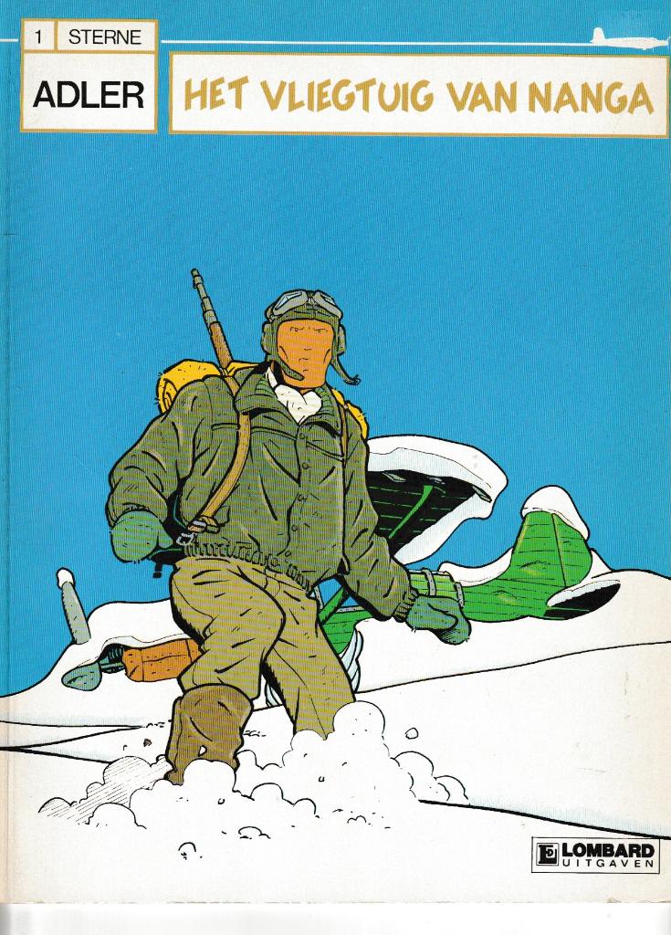 Tien strips Adler nrs. 1 tot en met 10.  Volledige reeks., Boeken, Stripverhalen, Verzenden