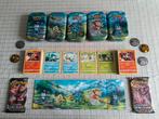 Pokémon lotje met 2 sealed boosterpacks, Ophalen of Verzenden, Zo goed als nieuw