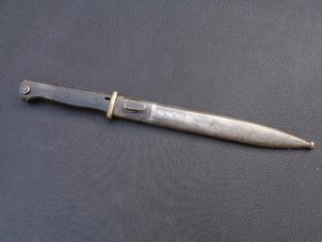 WO 2 K98 bajonet zonder fabrikant met orig. schede beschikbaar voor biedingen