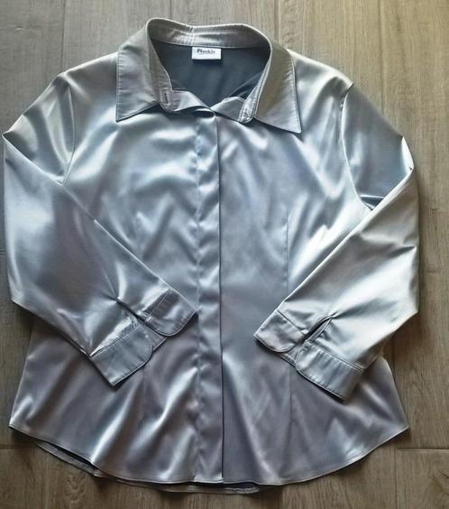 Blouse grise argentée - Pimkie - taille 42, Vêtements | Femmes, Blouses & Tuniques, Comme neuf, Taille 42/44 (L), Gris, Enlèvement ou Envoi