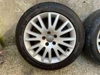 Audi velgen met CONTINENTAL banden 225/50R17 ET45, Auto-onderdelen, Banden en Velgen, Ophalen, Gebruikt, 17 inch, Band(en)