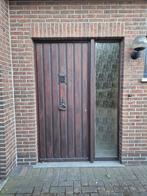 Eiken voordeur, Doe-het-zelf en Bouw, Deuren en Vliegenramen, Ophalen, Gebruikt