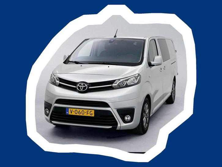 Toyota PROACE Worker 2.0 D-4D Professional DC Long Dubbele C, Auto's, Bestelwagens en Lichte vracht, Bedrijf, ABS, Centrale vergrendeling