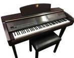 Piano clavinova yamaha cvp 407, Muziek en Instrumenten, Ophalen, Bruin, Digitaal, Zo goed als nieuw