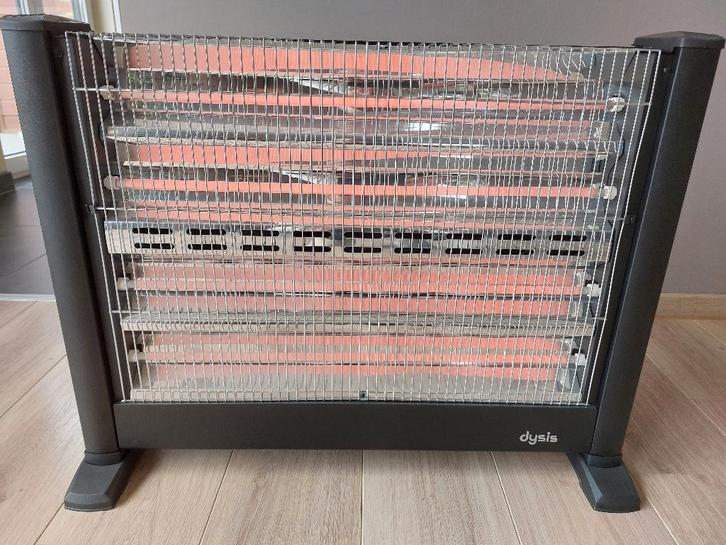 Infrarood kachel Heater Dysis, Doe-het-zelf en Bouw, Verwarming en Radiatoren, Zo goed als nieuw, Kachel, 800 watt of meer, 30 tot 80 cm