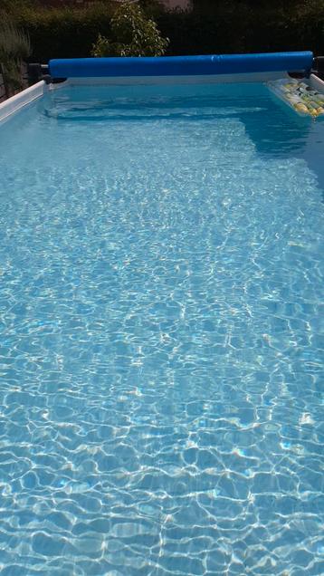 Piscine hors sol Intex, 300 cm ou plus, Enlèvement, Utilisé, Rectangulaire