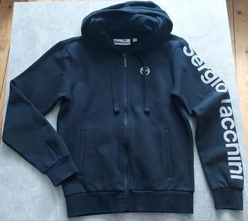 Marineblauwe hoodie van Sergio Tacchini met capuchon en TXS  beschikbaar voor biedingen