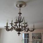 Kroonluchter zilverkleurig tin te koop, Huis en Inrichting, Ophalen, Zo goed als nieuw, Metaal, Alle stijlen