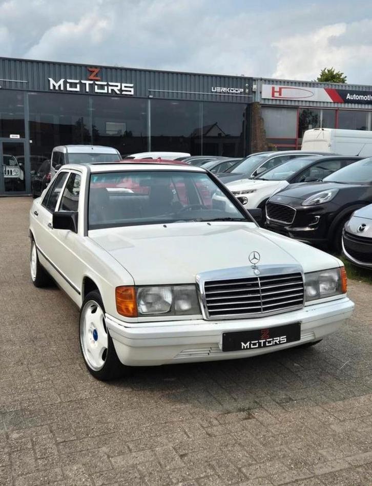 Mercedes // 190E // 2.0 benzine // LPG-GAS, Auto's, Mercedes-Benz, Bedrijf, Te koop, E-Klasse, Benzine, 5 deurs, Automaat, Wit