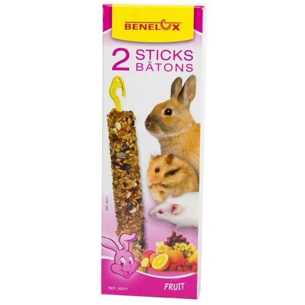 Snoepstokjes voor knaagdieren, verschillende smaken, Dieren en Toebehoren, Dierenvoeding, Knaagdier of Konijn, Ophalen