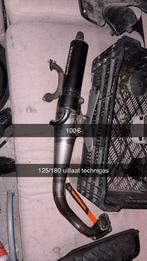Uitlaat 125:180cc technigas, Ophalen, Zo goed als nieuw