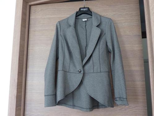 Esprit grijs blazerjasje - medium, Kleding | Dames, Jasjes, Kostuums en Pakken, Zo goed als nieuw, Jasje, Maat 38/40 (M), Grijs