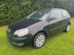 Volkswagen Polo 1.2i Edition / garantie 12m. (bj 2007), Auto's, Volkswagen, Parkeersensor, Stof, Zwart, 1198 cc