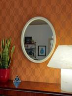 Vintage Space Age ovale Tiger spiegel, 1970s, Huis en Inrichting, Woonaccessoires | Spiegels, Ophalen of Verzenden, Zo goed als nieuw