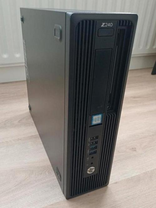 PC, Intel Xeon E3-1245 3.50GHz,16GB,Nvidea K420, HP Z240 SFF, Computers en Software, Desktop Pc's, Ophalen of Verzenden