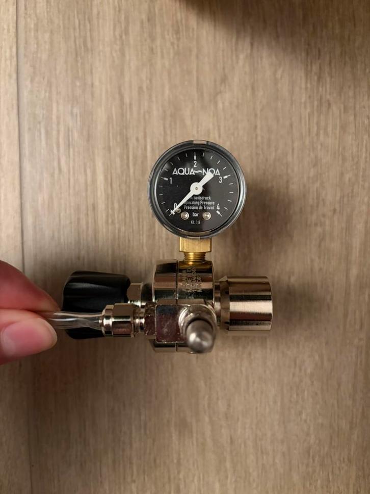 Aqua Noa drukregelaar voor Sodastream, Dieren en Toebehoren, Vissen | Aquaria en Toebehoren, Zo goed als nieuw, Ophalen