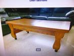 Eiken salon tafeltje, Huis en Inrichting, Tafels | Salontafels, Ophalen, 100 tot 150 cm, Eikenhout, 50 tot 100 cm
