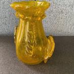 Photophore ancienne verre bullé type Biot Murano 29cm, Antiek en Kunst, Ophalen