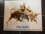 Litho-poster van Pol Bury (Haine St Pierre 1922-Parijs 2005), Ophalen of Verzenden