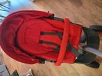 Poussette stocks rouge, en bon état, Kinderen en Baby's, Buggy's, Ophalen, Gebruikt, Overige merken, Verstelbare rugleuning