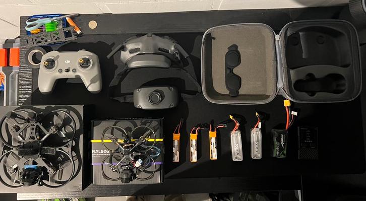 FPV DRONES met goggles en controller (kan apart), Audio, Tv en Foto, Drones, Zo goed als nieuw, Ophalen