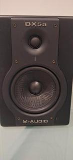 M AUDIO BX5a deluxe studio monitors paar, Ophalen, Zo goed als nieuw