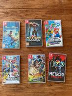 6 Nintendo Switch-spellen, Games en Spelcomputers, Games | Nintendo Switch, Ophalen of Verzenden, Zo goed als nieuw