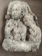 zandsteen reliëf religieus, Ophalen of Verzenden