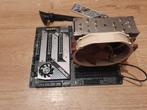 AsRock AMD TRX40 Creator + AMD Threadripper 3960X + Noctua, Gebruikt, DDR4, Ophalen of Verzenden, ATX