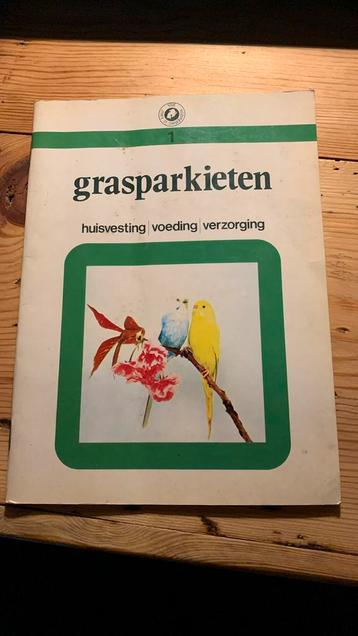 Boek grasparkieten beschikbaar voor biedingen