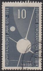 1957 - RDA - Année géophysique : Spoutnik 1 [Michel 603], RDA, Affranchi, Envoi