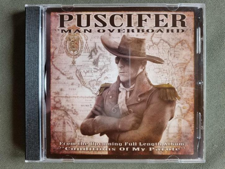 Puscifer – Man Overboard (RARE Ltd ed CD Single US TOOL), Cd's en Dvd's, Cd's | Rock, Alternative, Ophalen of Verzenden