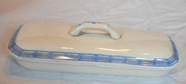 boite a peigne en faience boch flandria (accident interieur), Antiquités & Art, Antiquités | Céramique & Poterie, Enlèvement ou Envoi