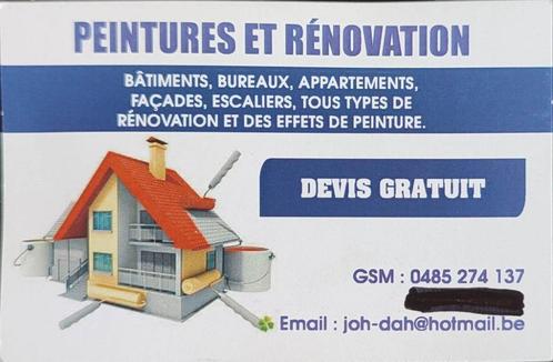 Peintre Qualifié, Services & Professionnels, Bricoleurs & Entreprises de petits travaux du bâtiment, Garantie