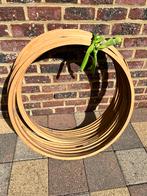 16 vintage houten hoelahoeps, Ophalen