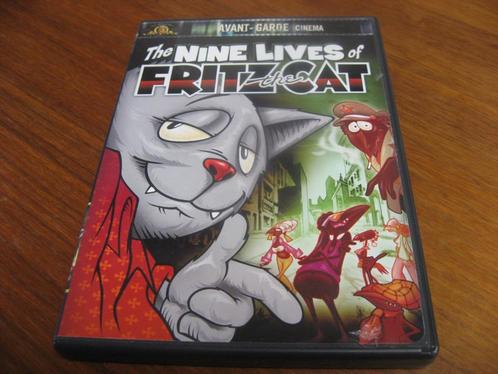 the nine lives of fritz the cat dvd ENGLISH, Cd's en Dvd's, Dvd's | Tekenfilms en Animatie, Gebruikt, Tekenfilm, Ophalen of Verzenden