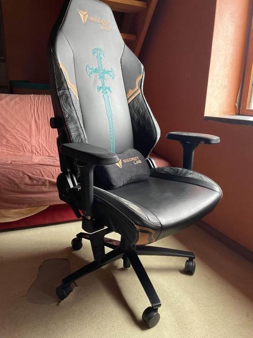 Secretlab Titan Evo 2022 Series - Regular, Huis en Inrichting, Bureaustoelen, Gebruikt, Bureaustoel, Zwart, Gaming bureaustoel