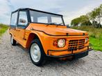 Mehari orange 4 pers. 12-1971 12.309 km, Auto's, Voorwielaandrijving, 4 zetels, 602 cc, Zwart