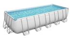 Zwembad Bestway Power Steel, Tuin en Terras, Zwembaden, 200 tot 300 cm, Zo goed als nieuw, Rechthoekig, Ophalen