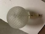 Vintage glazen bollamp, Ophalen, Gebruikt, Glas, 50 tot 75 cm