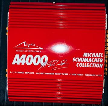 Michael Schumacher Ampli Auto A4000 400W disponible aux enchères