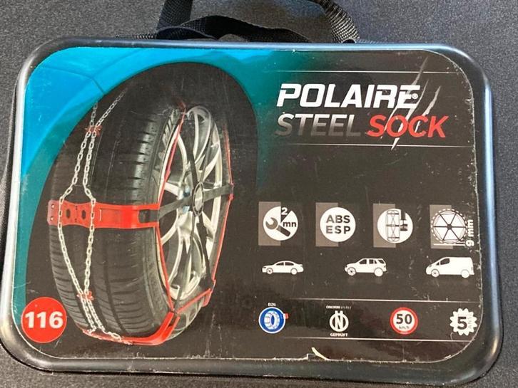 Sneeuwkettingen Polaire Steel Sock (NEW), Autos : Pièces & Accessoires, Pneus & Jantes, Pneu(s), Pneus hiver, Autres dimensions