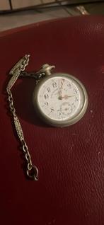 Ancienne montre gousset, Bijoux, Sacs & Beauté, Enlèvement ou Envoi, Montre de poche, Avec chaîne, 1930 à 1960