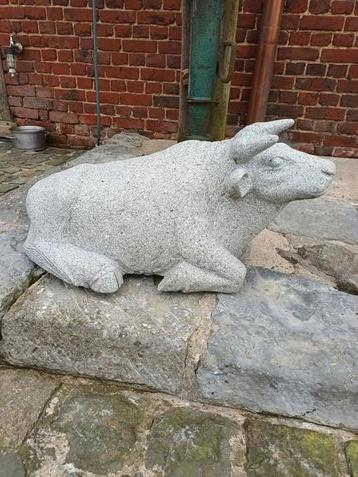 Prachtig zwaar graniet stenen beeld  beschikbaar voor biedingen