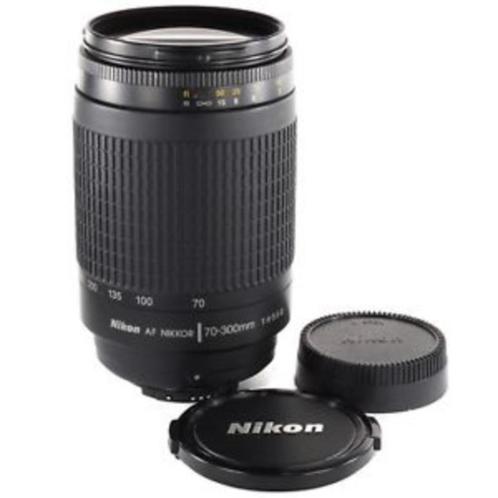 Nikon af 70-300 (zwart) voor Nikon analoog en digitaal, Audio, Tv en Foto, Fotocamera's Analoog, Zo goed als nieuw, Spiegelreflex
