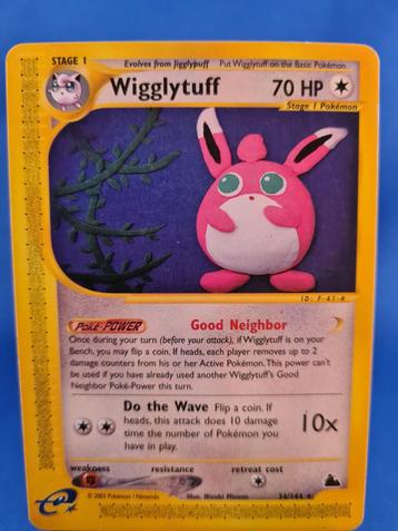 Wigglytuff 34/144 - Skyridge beschikbaar voor biedingen