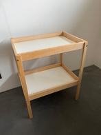 Luiertafel Ikea SNIGLAR Commode, beuken/wit, 72x53 cm, Minder dan 75 cm, 70 cm of meer, Zo goed als nieuw, Commode